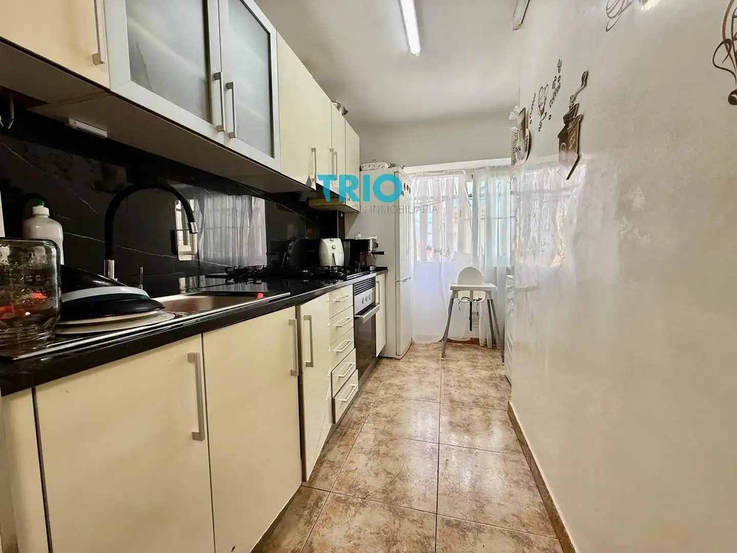 Küche von Wohnung zum Verkauf in  Palma de Mallorca mit Klimaanlage und Heizung