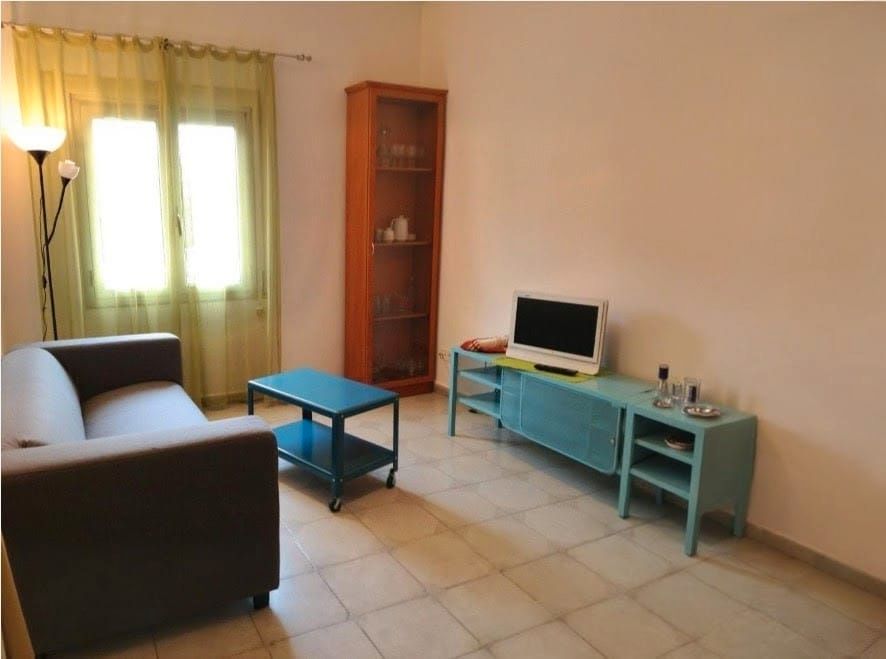 Living room of Flat for sale in  Barcelona Capital  with Furnished
