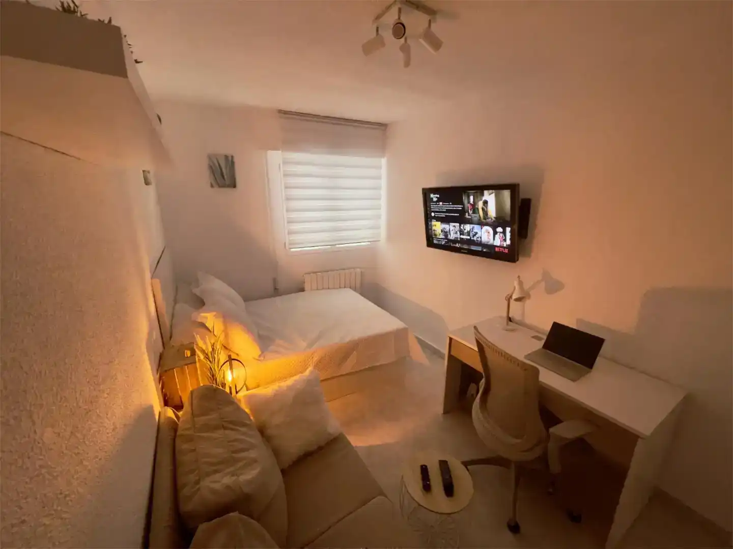 Bedroom of Flat for share in Getafe  with Furnished, Oven and Washing machine