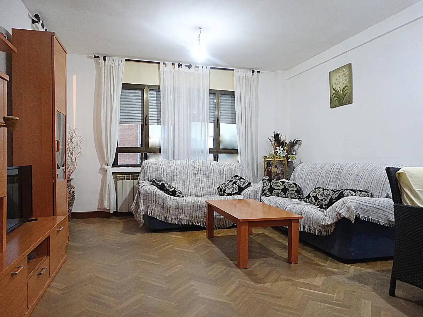 Sala de estar de Piso en venta en Arganda del Rey con Calefacción, Jardín privado y Terraza