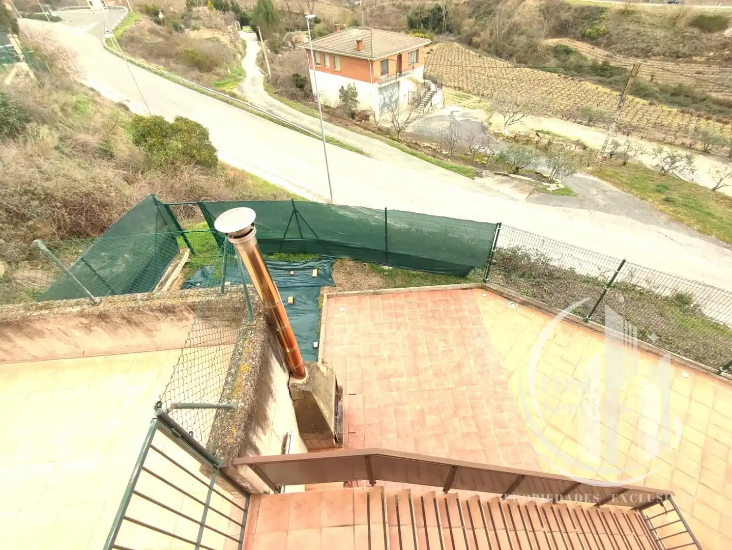 Terrace of Detached homes for sale in Elciego  with Heating, Private garden and Parquet flooring