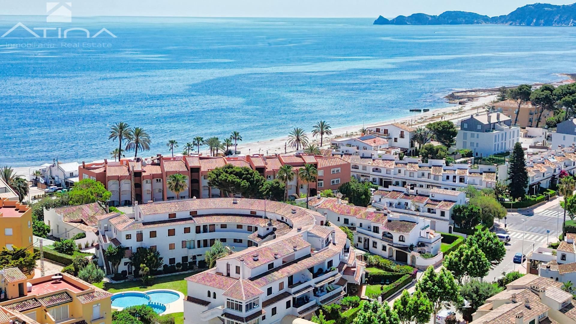Exterior view of Attic for sale in Jávea / Xàbia  with Air Conditioner, Heating and Private garden