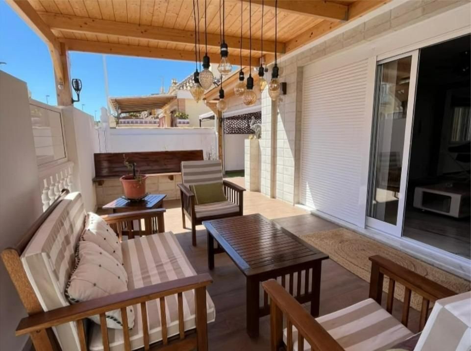 Terrace of Single-family semi-detached for sale in Santa Pola  with Air Conditioner, Heating and Terrace
