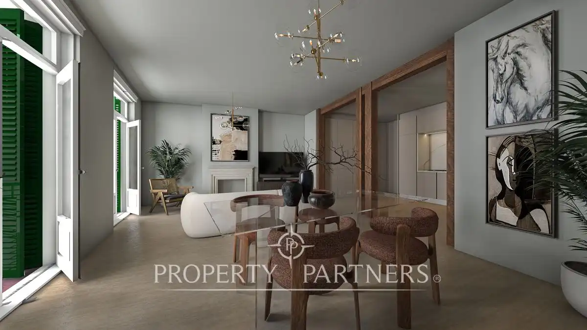 Sala de estar de Apartamento en venta en Madrid con Aire acondicionado, Calefacción y Amueblado