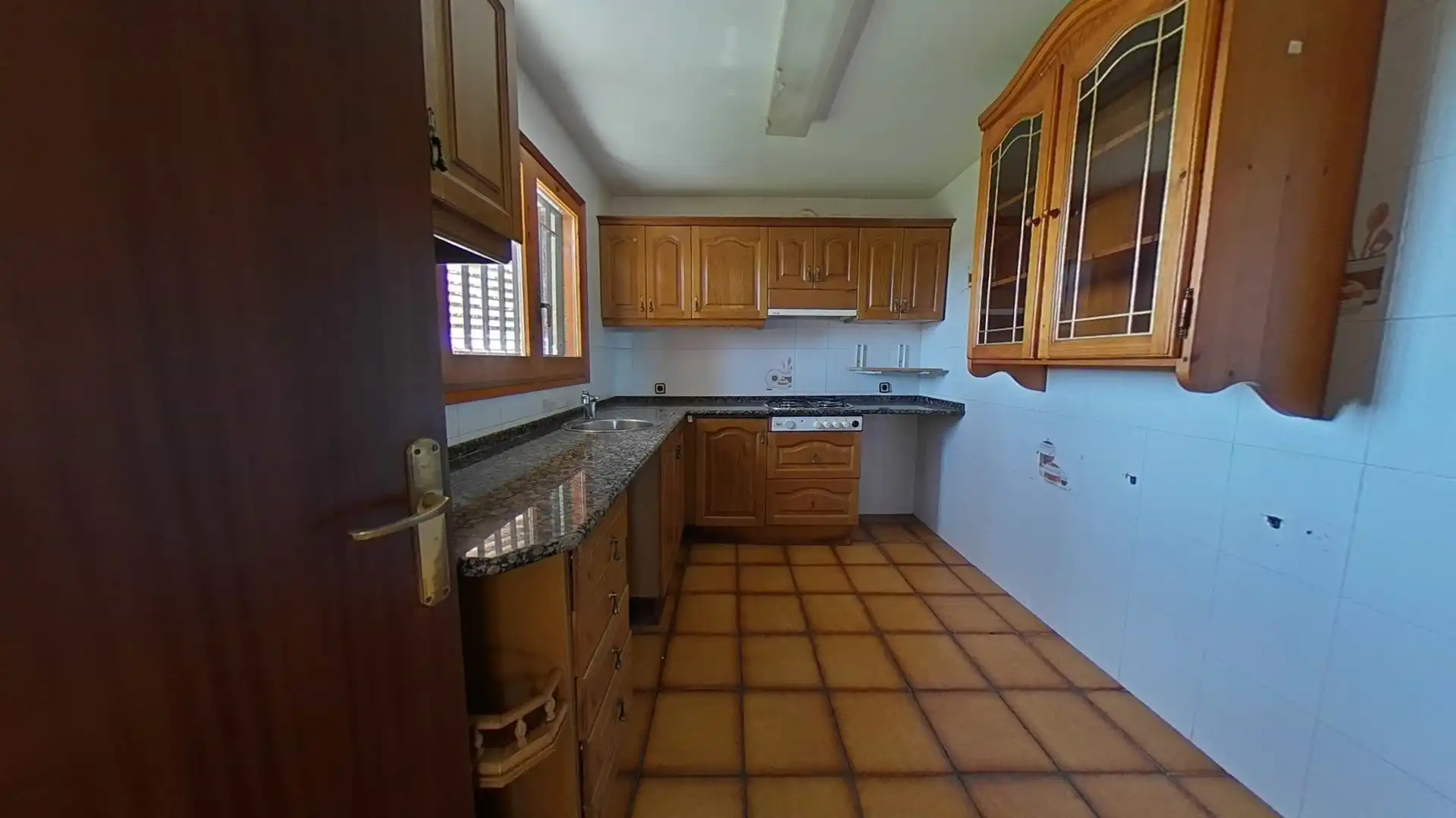 Cocina de Casa o chalet en venta en Rosselló con Jardín privado, Terraza y Trastero