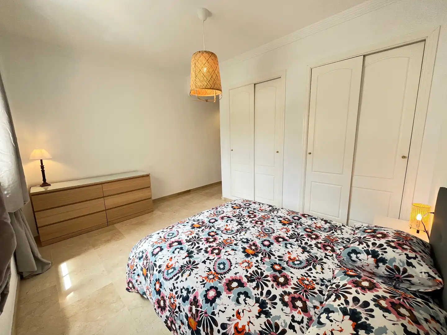 Bedroom of Flat for sale in Marbella  with Air Conditioner, Terrace and Storage room