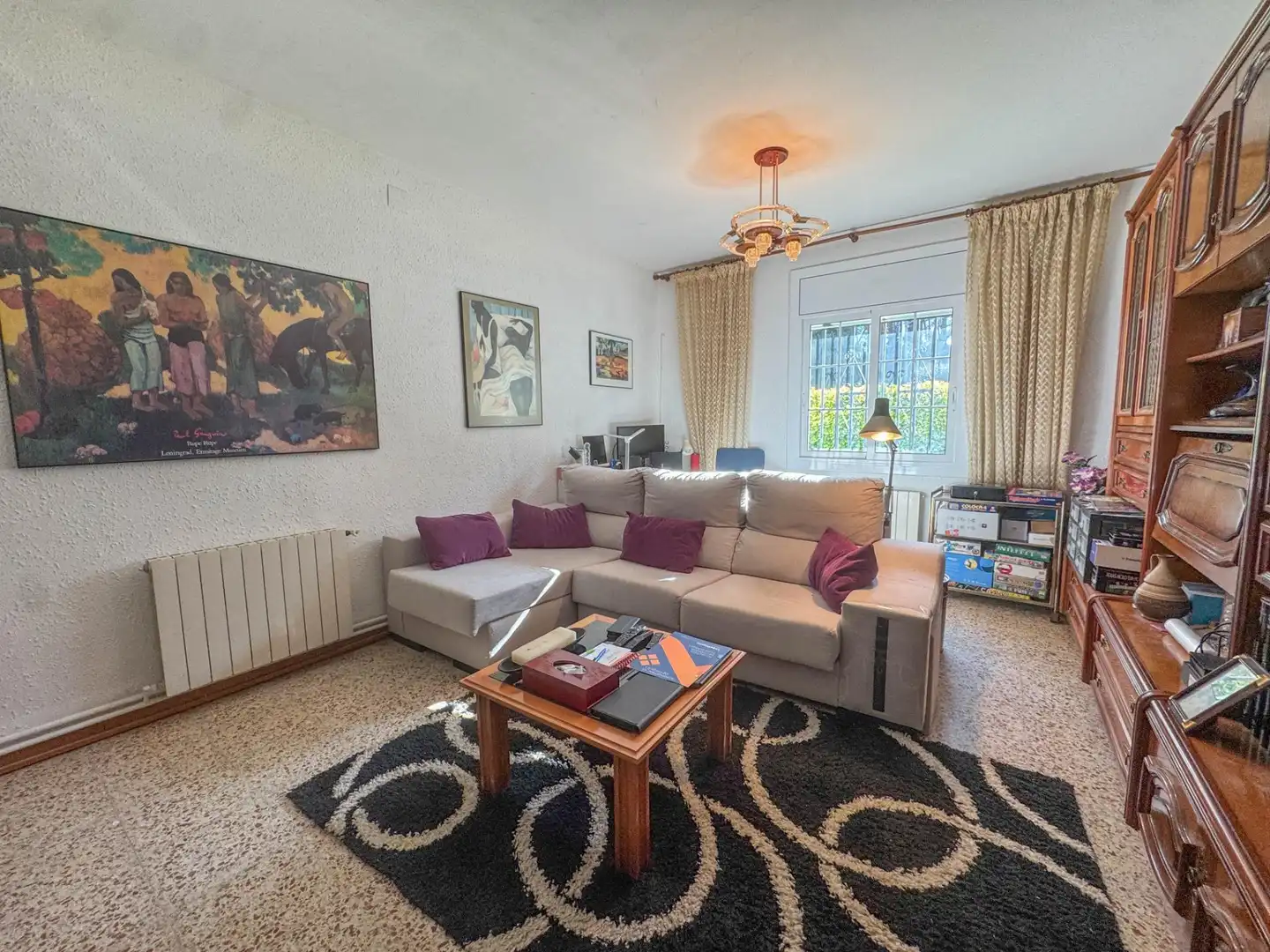 Sala de estar de Casa o chalet en venta en Sant Esteve Sesrovires con Aire acondicionado, Calefacción y Balcón