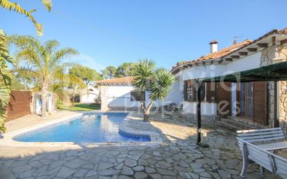 Exterior view of Country house for sale in Banyeres del Penedès  with Air Conditioner, Heating and Private garden