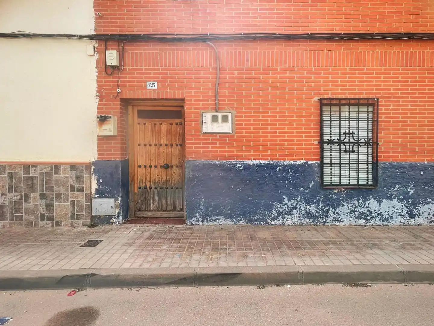Vista exterior de Casa o xalet en venda en Villanueva de Alcardete