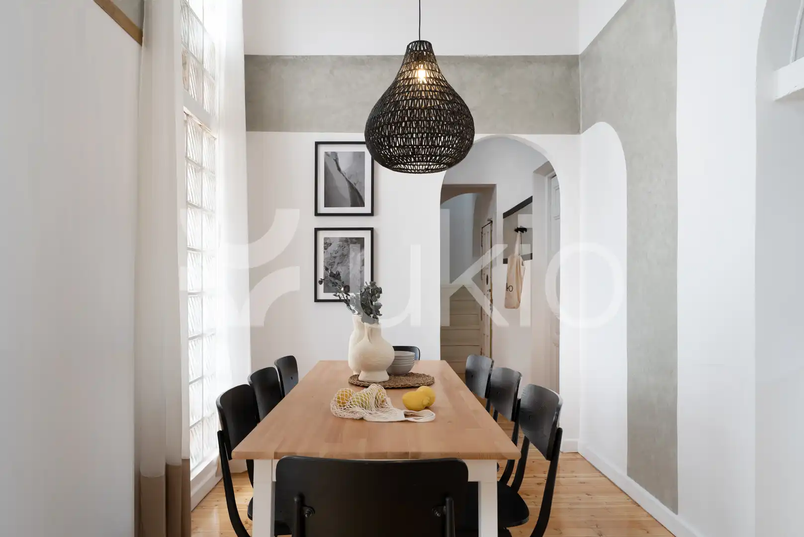 Dining room of Apartments for rent in Madrid  with Air Conditioner, Heating and Terrace