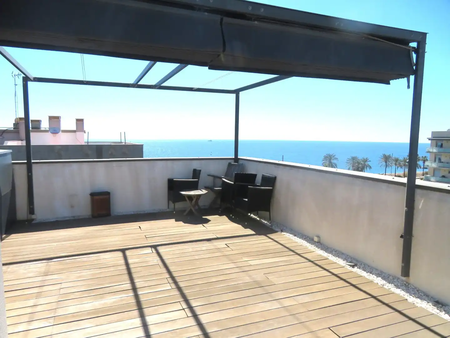 Terraza de Piso de alquiler en Badalona con Aire acondicionado, Terraza y Balcón