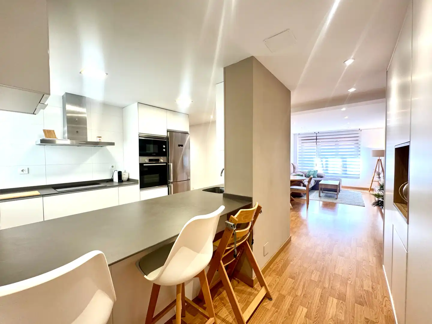 Cocina de Piso en venta en Gijón  con Calefacción, Parquet y Horno