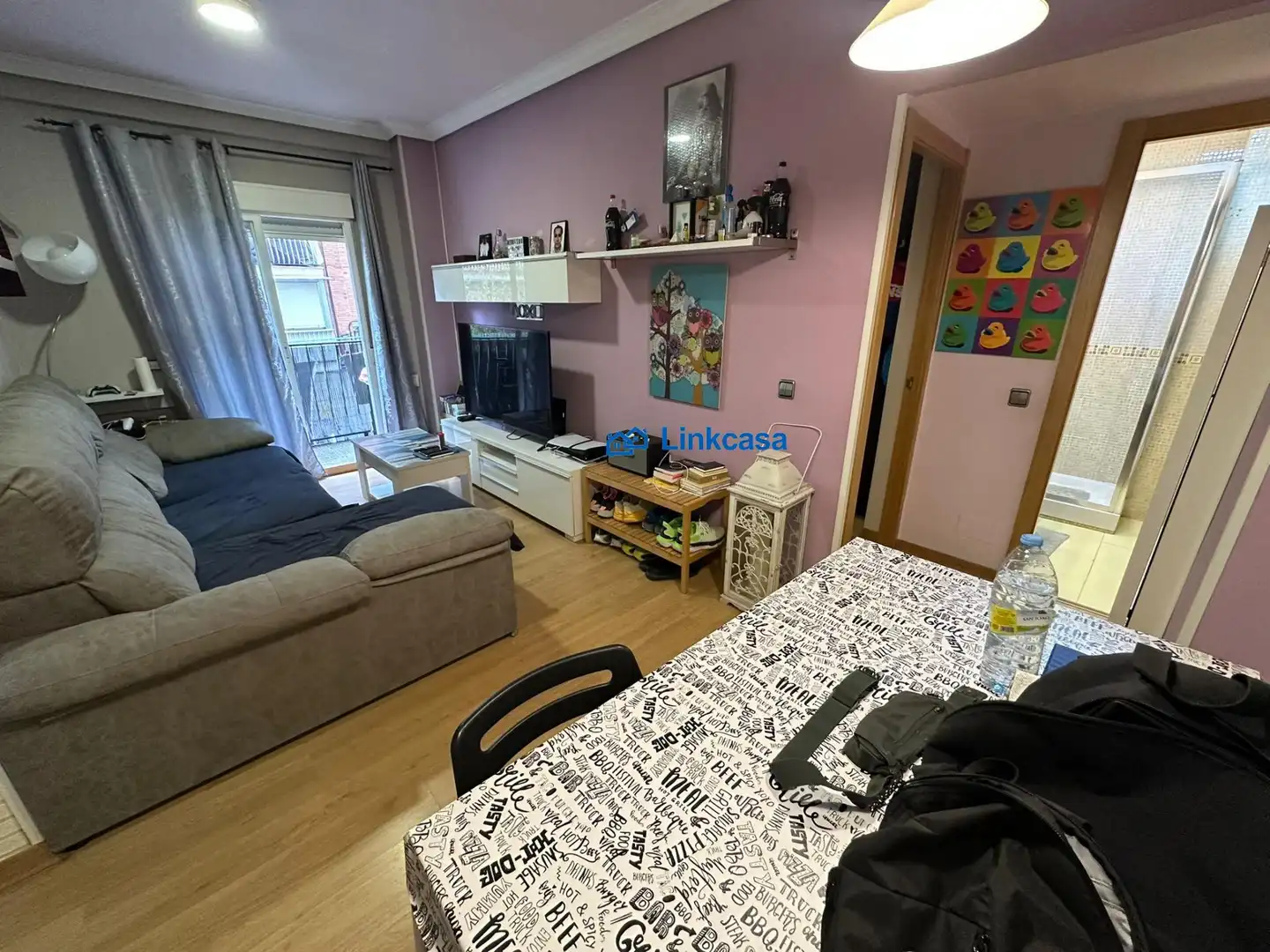 Sala d'estar de Pis en venda en Madrid amb Calefacció i Terrassa
