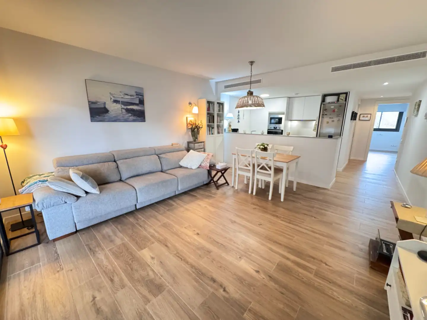 Living room of Flat for sale in Cardedeu  with Air Conditioner, Heating and Balcony