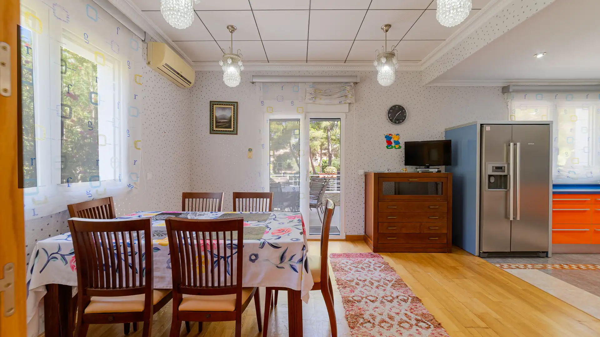 Comedor de Casa o chalet en venta en Pilar de la Horadada con Aire acondicionado, Calefacción y Jardín privado