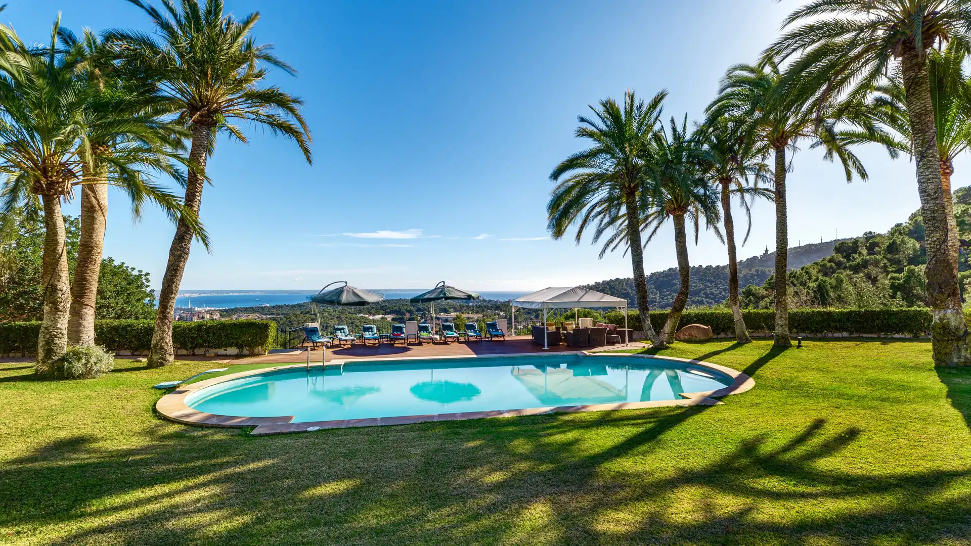 Piscina de Casa o chalet en venta en  Palma de Mallorca con Aire acondicionado, Calefacción y Parquet