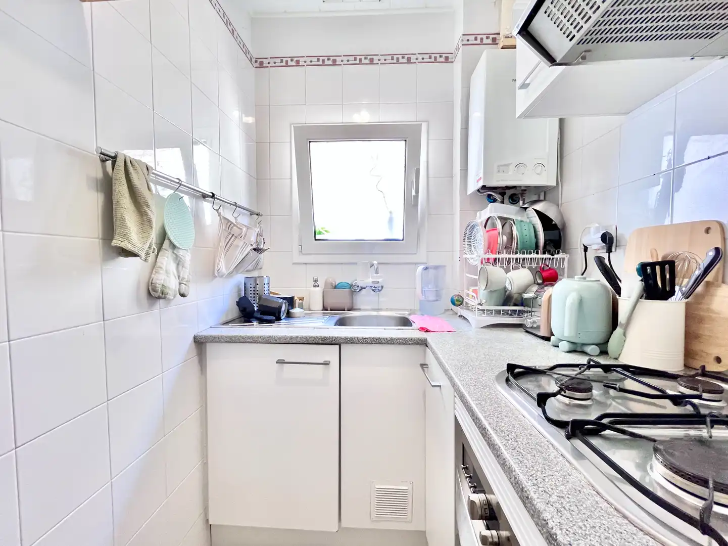 Cocina de Piso en venta en Barcelona con Aire acondicionado, Calefacción y Parquet