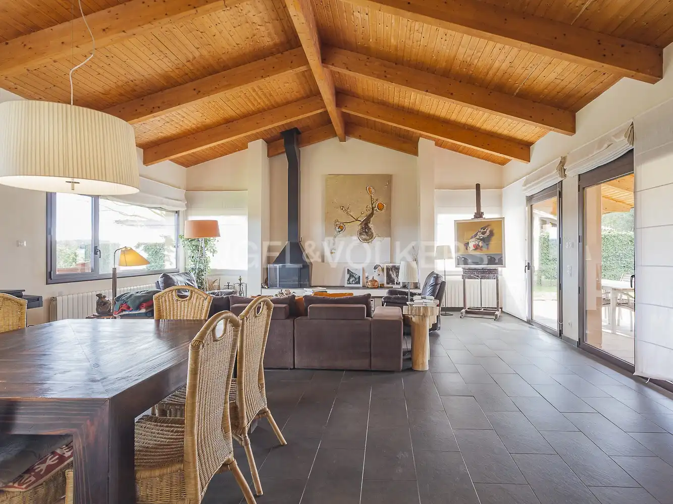 Living room of Houses for sale in Castellterçol  with Heating and Private garden