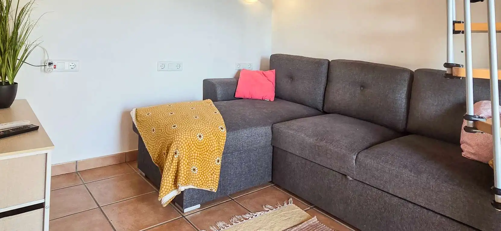 Sala de estar de Ático en venta en Riells
