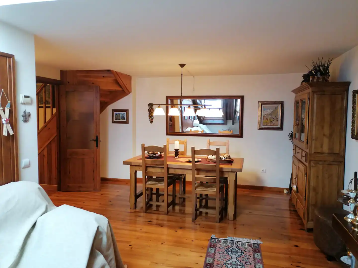 Comedor de Dúplex en venta en Esterri d'Àneu con Calefacción, Parquet y Amueblado