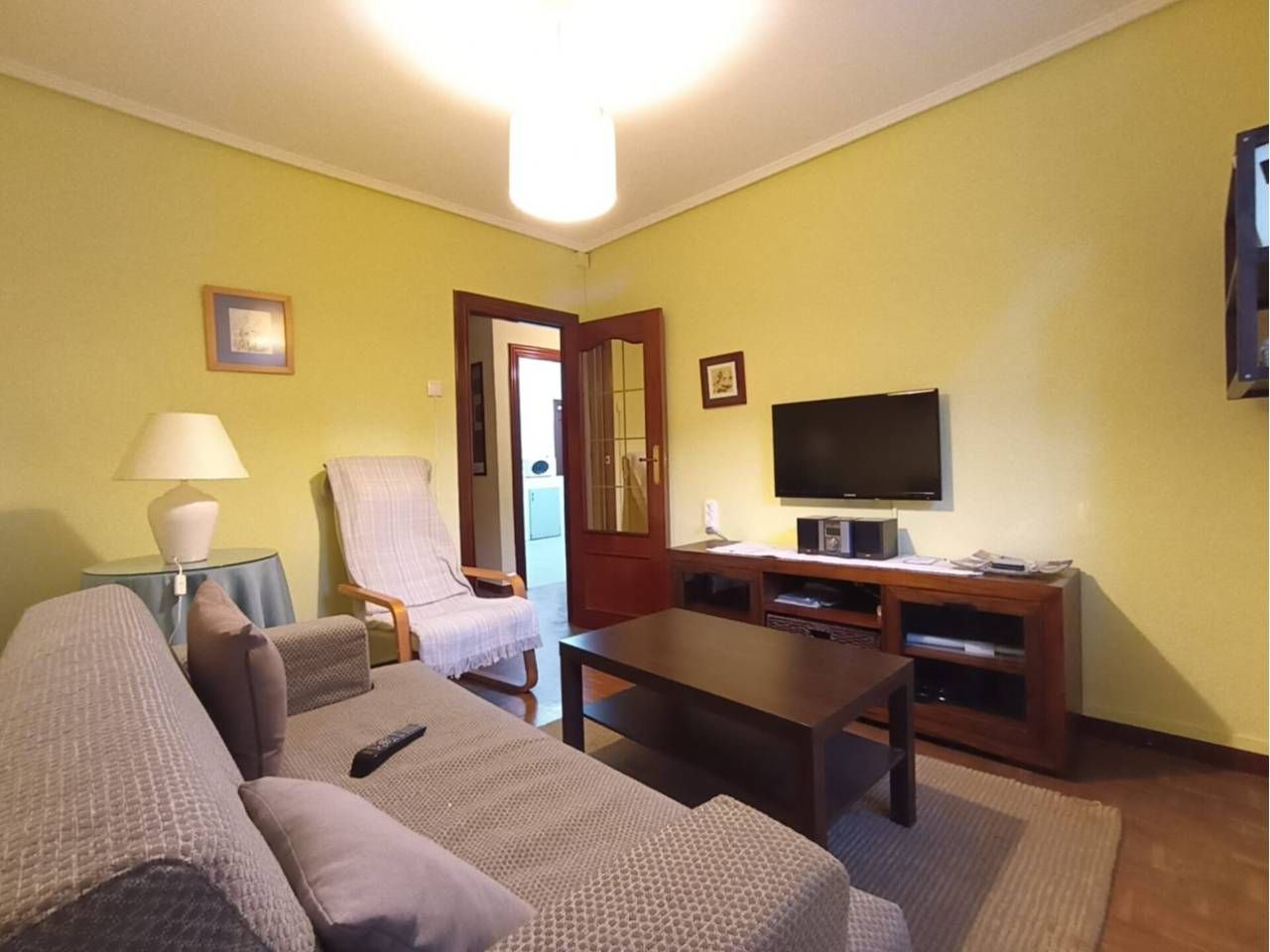 Living room of Flat for sale in Burgos Capital  with Heating and Parquet flooring