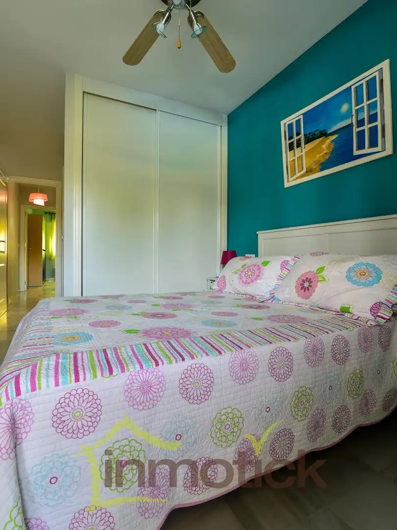 Schlafzimmer von Wohnung zur Miete in El Portil mit Möbliert