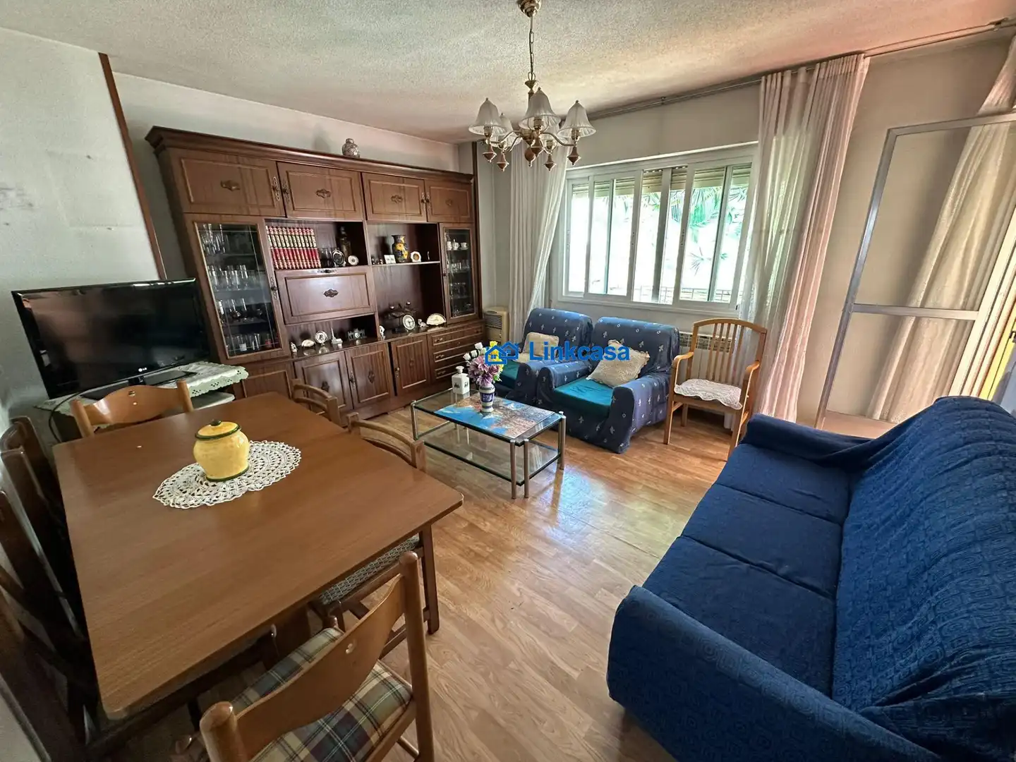 Sala de estar de Piso en venta en Madrid con Calefacción, Terraza y Amueblado