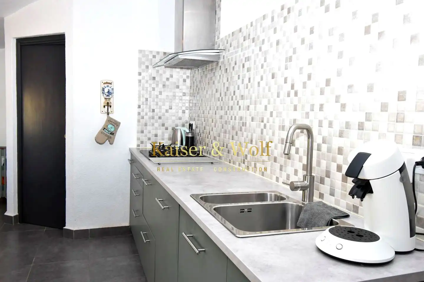Cocina de Finca rústica en venta en Elche / Elx con Aire acondicionado y Jardín privado