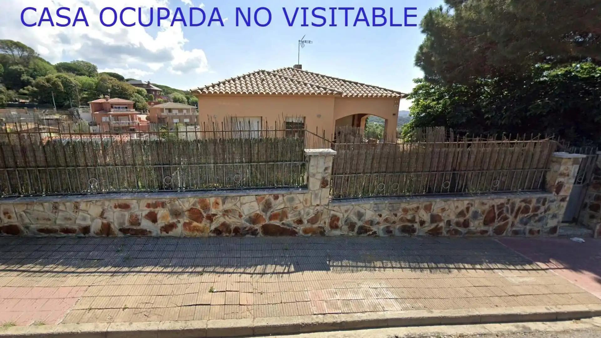 Vista exterior de Casa o chalet en venta en Dosrius con Terraza