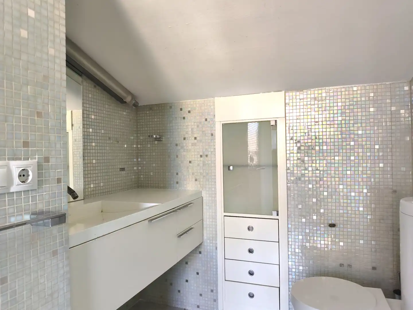 Baño de Casa o chalet en venta en Zaragoza con Aire acondicionado, Jardín privado y Parquet