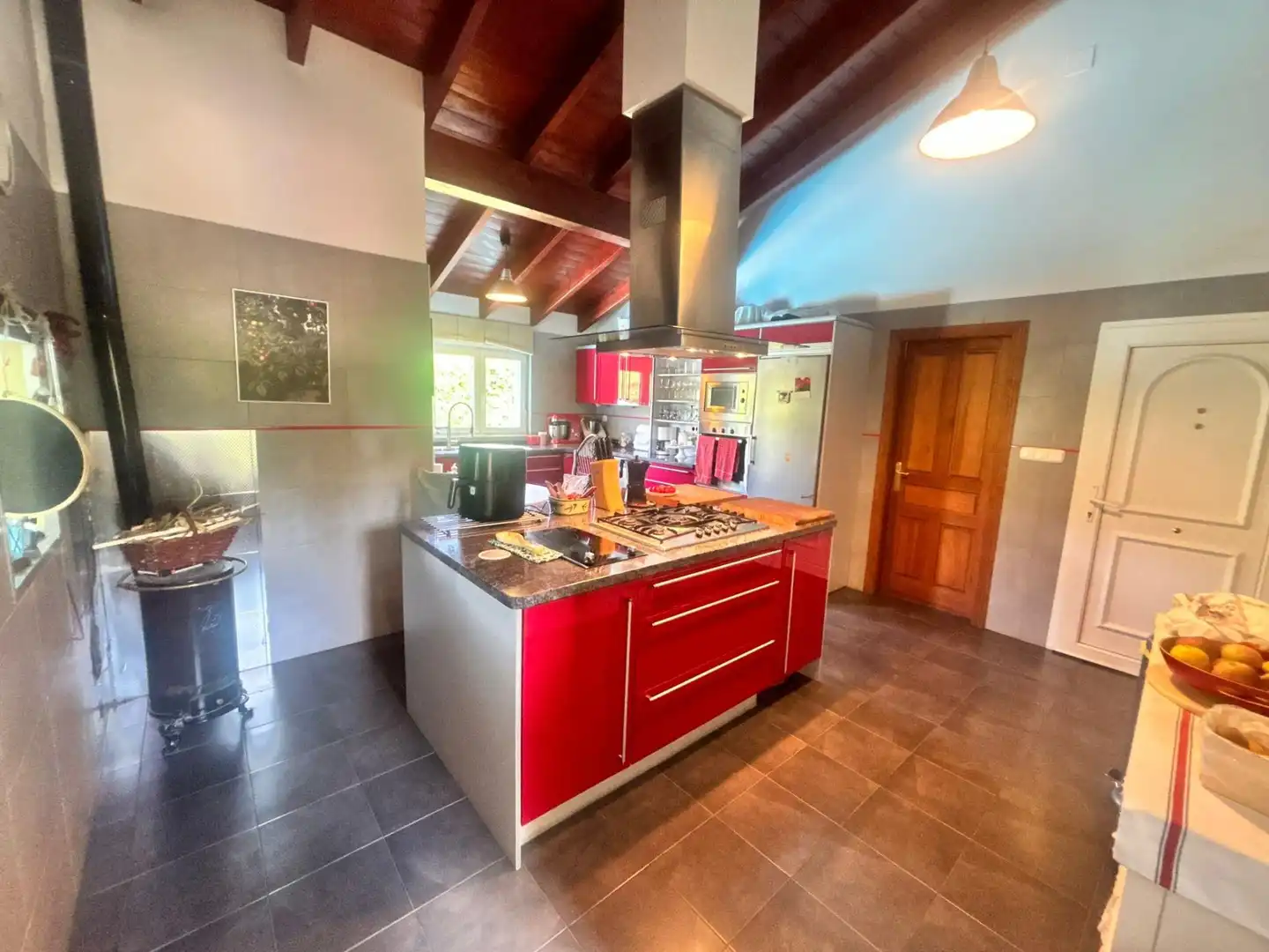 Kitchen of Houses for sale in Langreo  with Heating, Private garden and Terrace