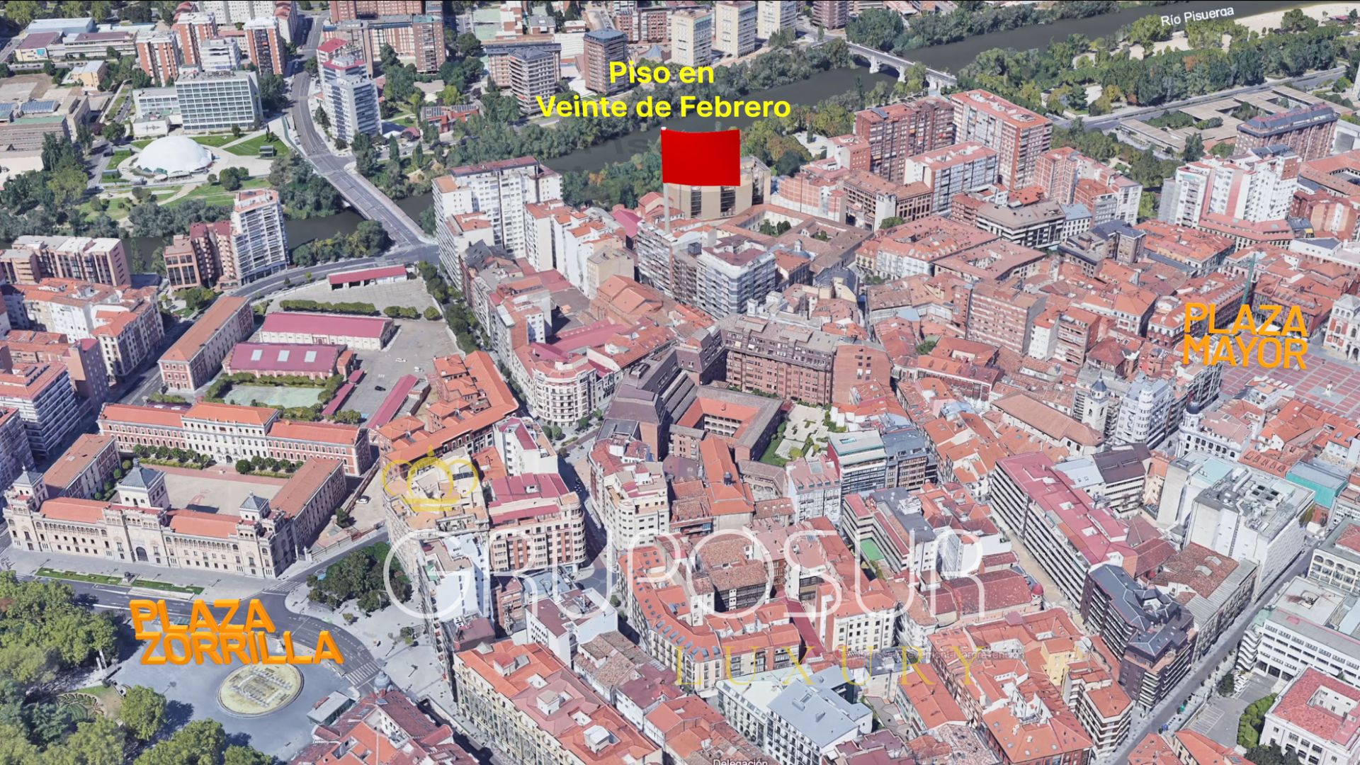 Exterior view of Flat for sale in Valladolid Capital  with Air Conditioner, Heating and Parquet flooring