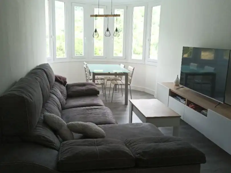 Sala de estar de Piso en venta en Otxarkoaga - Txurdinaga
