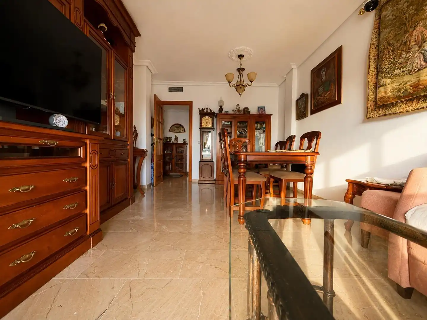 Esszimmer von Wohnung zum Verkauf in Córdoba mit Heizung, Privatgarten und Terrasse