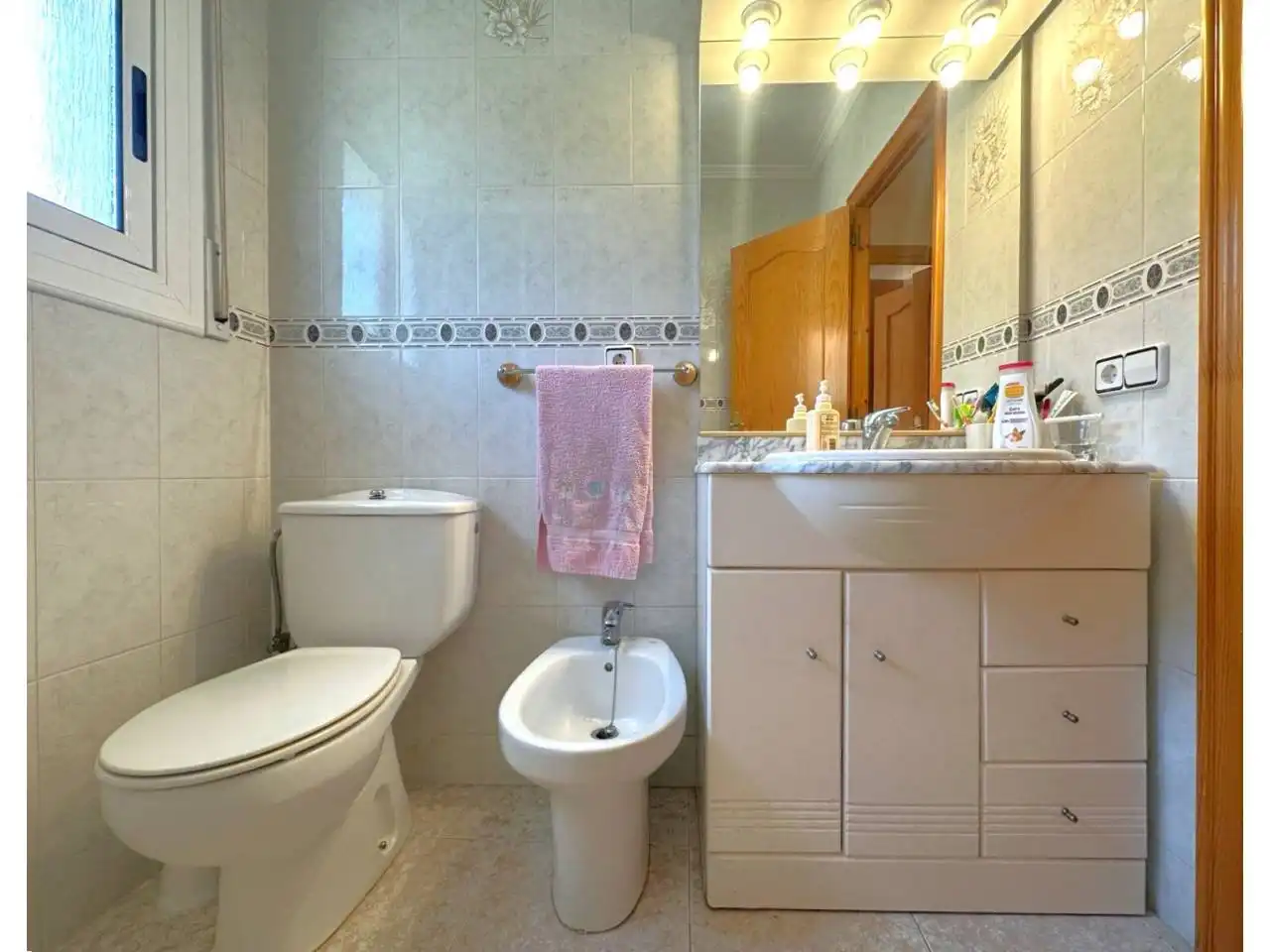 Badezimmer von Haus oder Chalet zum Verkauf in Lliçà d'Amunt mit Heizung und Privatgarten