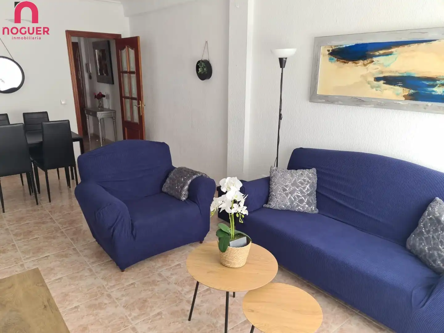 Living room of Flat for rent in Córdoba  with Heating and Furnished