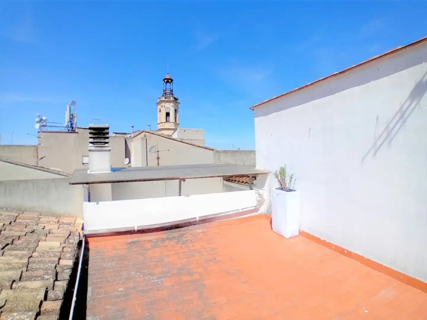 Terrassa de Finca rústica en venda en La Pobla del Duc amb Aire condicionat, Calefacció i Terrassa