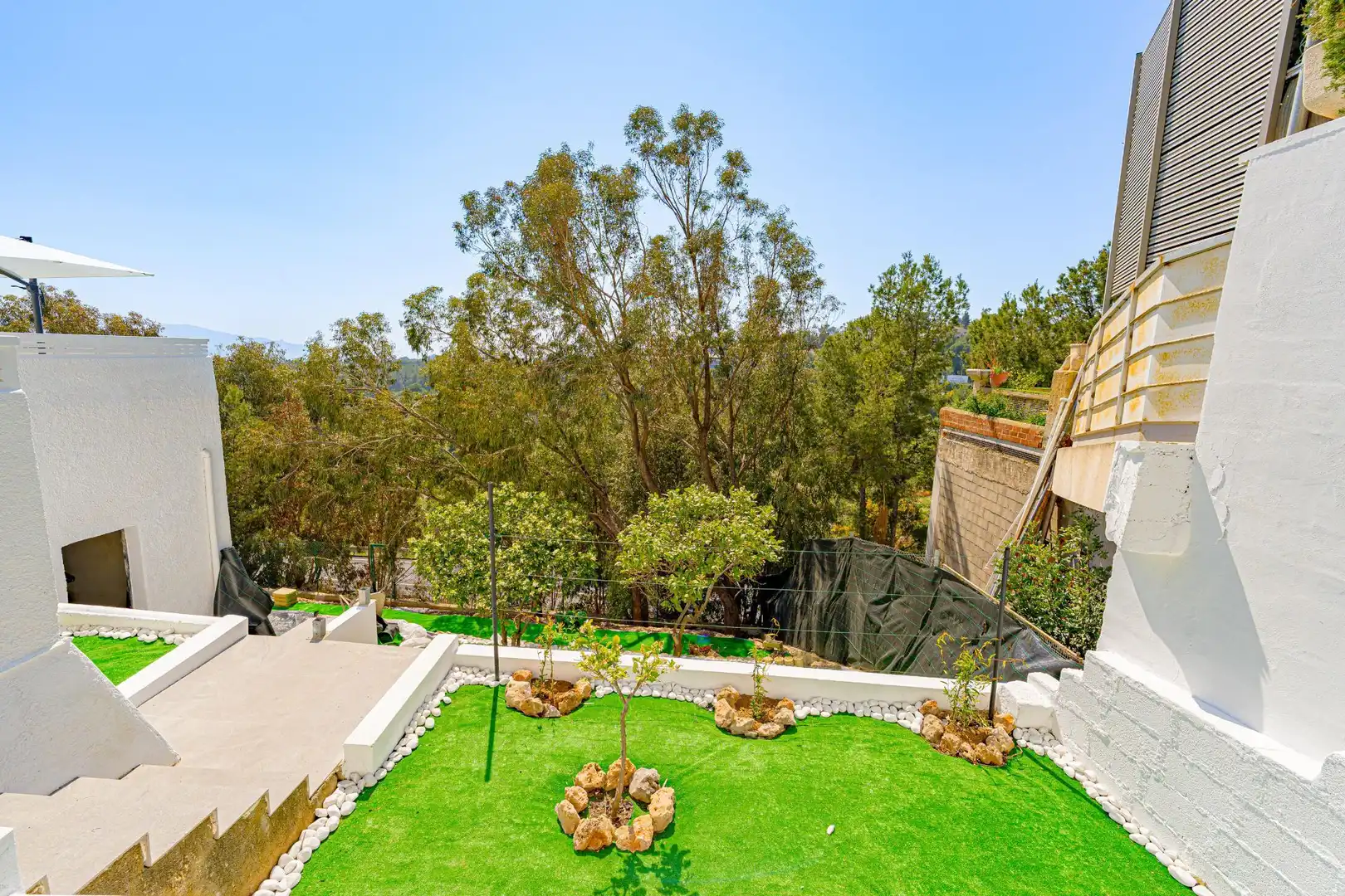 Terraza de Casa o chalet en venta en La Nucia con Aire acondicionado, Calefacción y Jardín privado