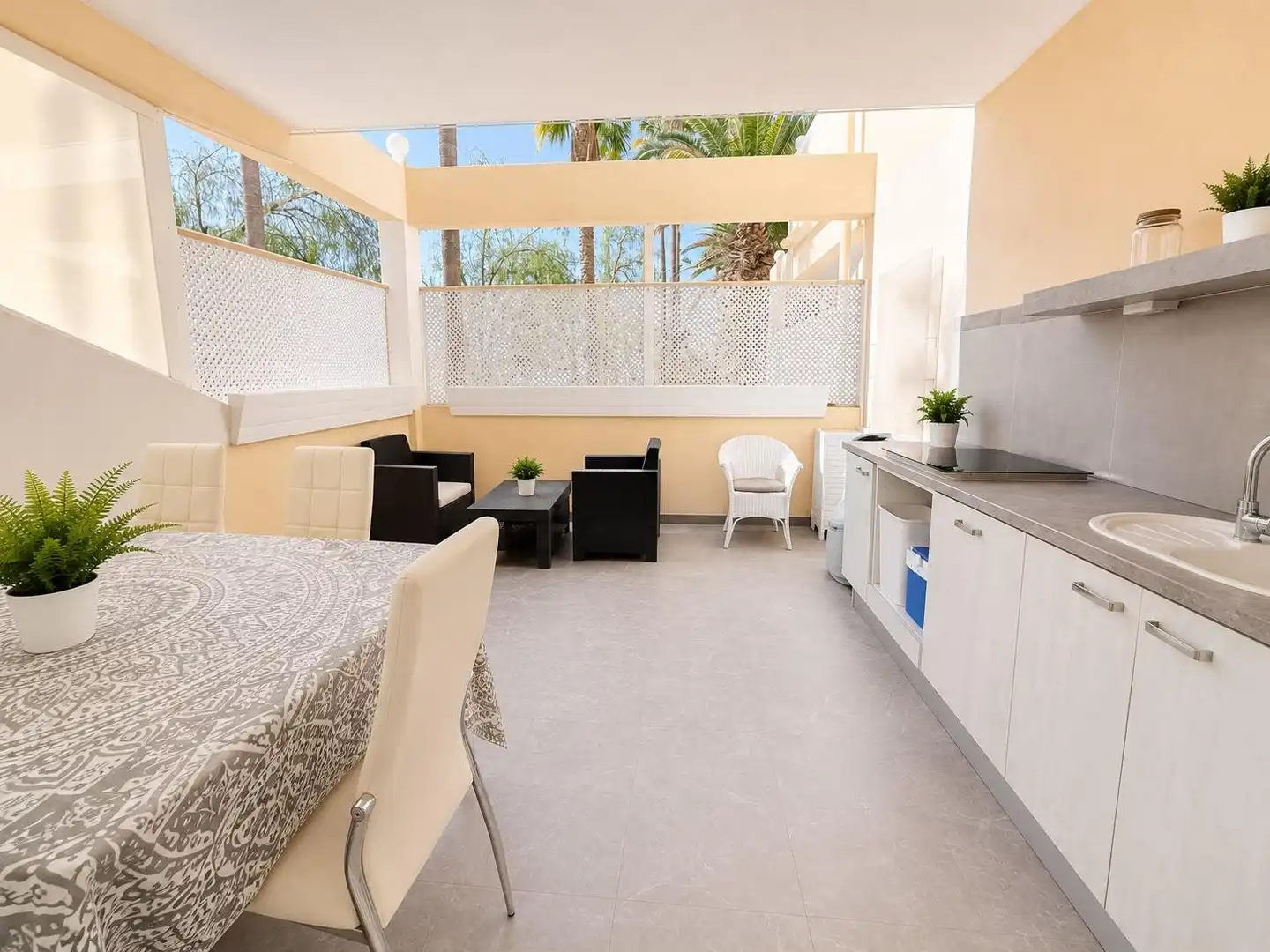 Terrassa de Apartament en venda en Arona amb Terrassa, Moblat i Piscina comunitària