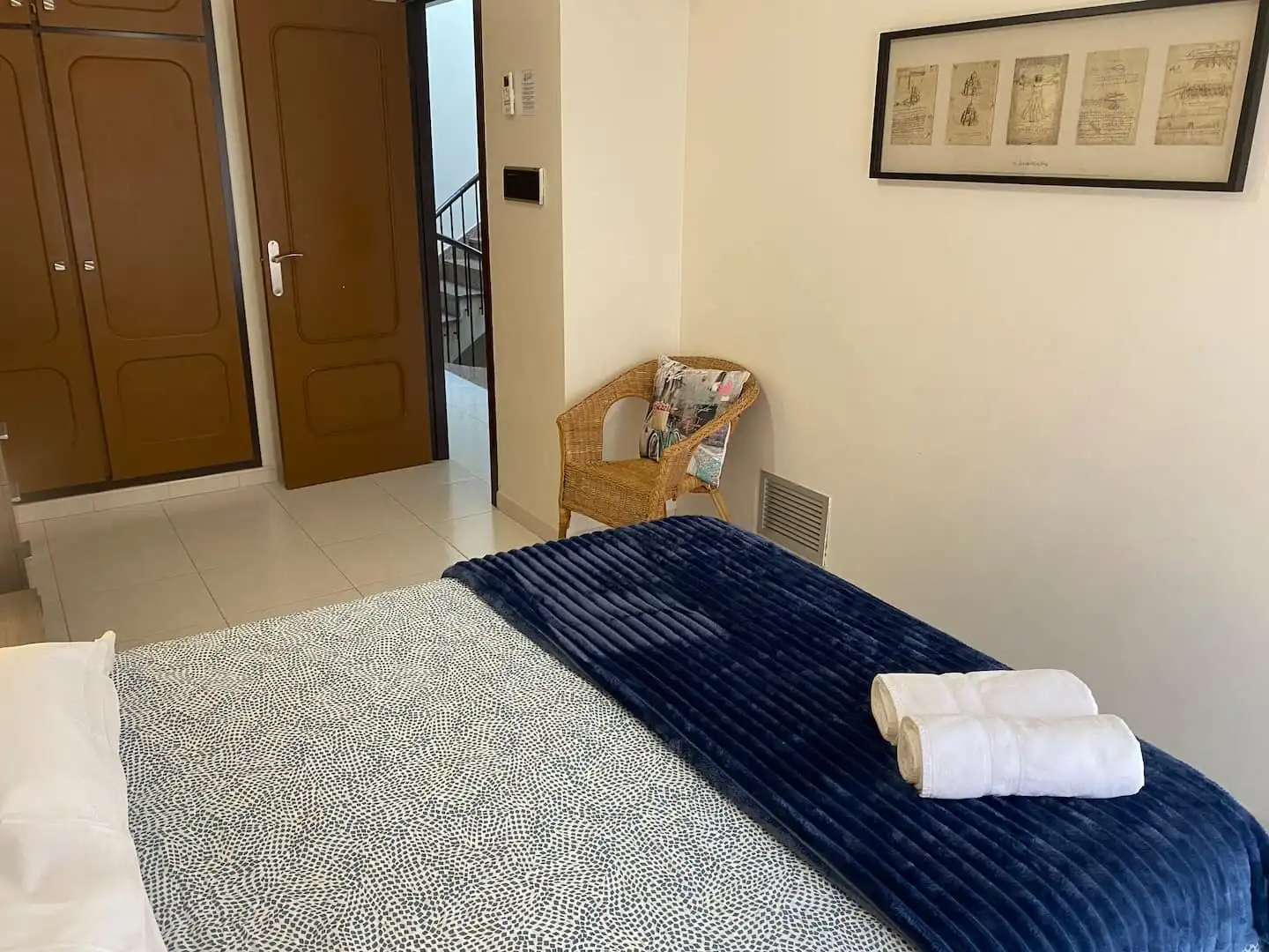 Dormitori de Casa adosada en venda en Calella amb Aire condicionat, Calefacció i Jardí privat