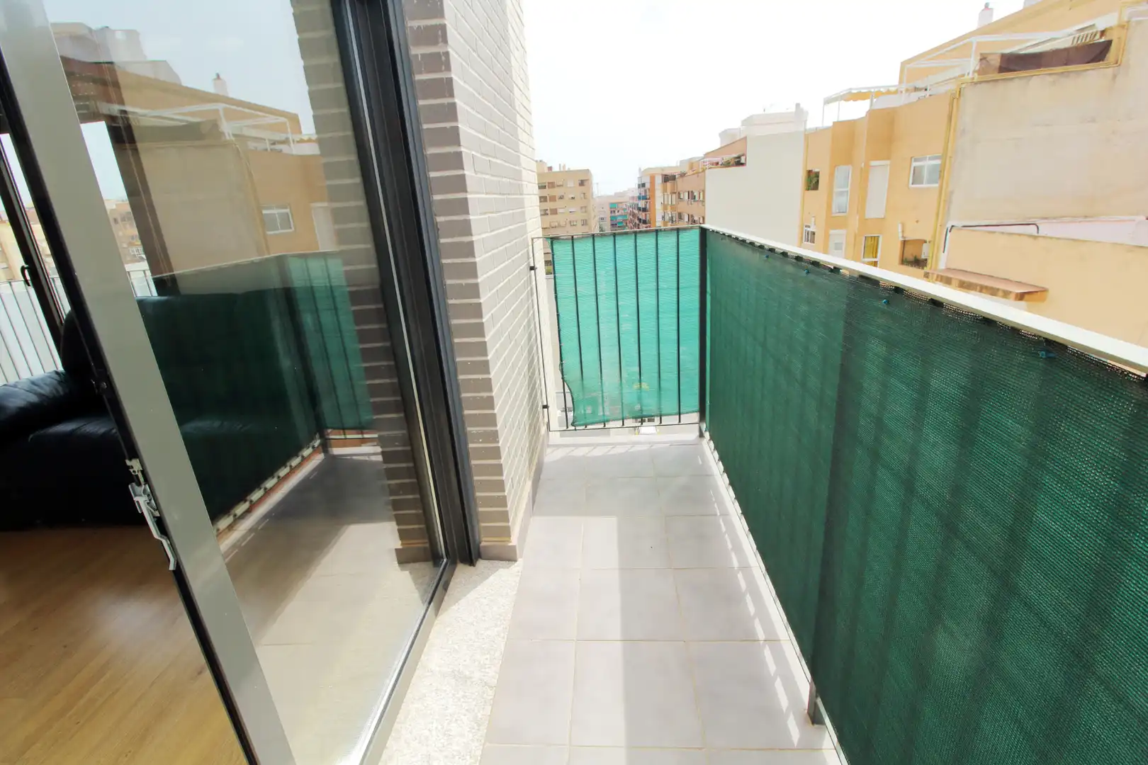 Balcony of Flat for sale in Valencia  with Air Conditioner, Parquet flooring and Balcony