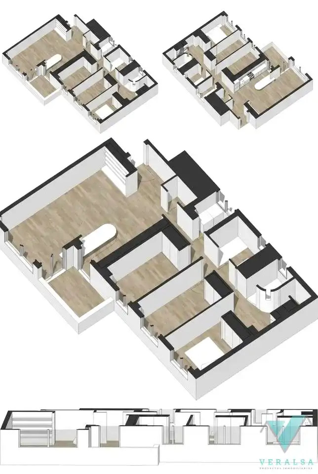 Piso en venta en  Madrid Capital con Aire acondicionado, Calefacción y Terraza