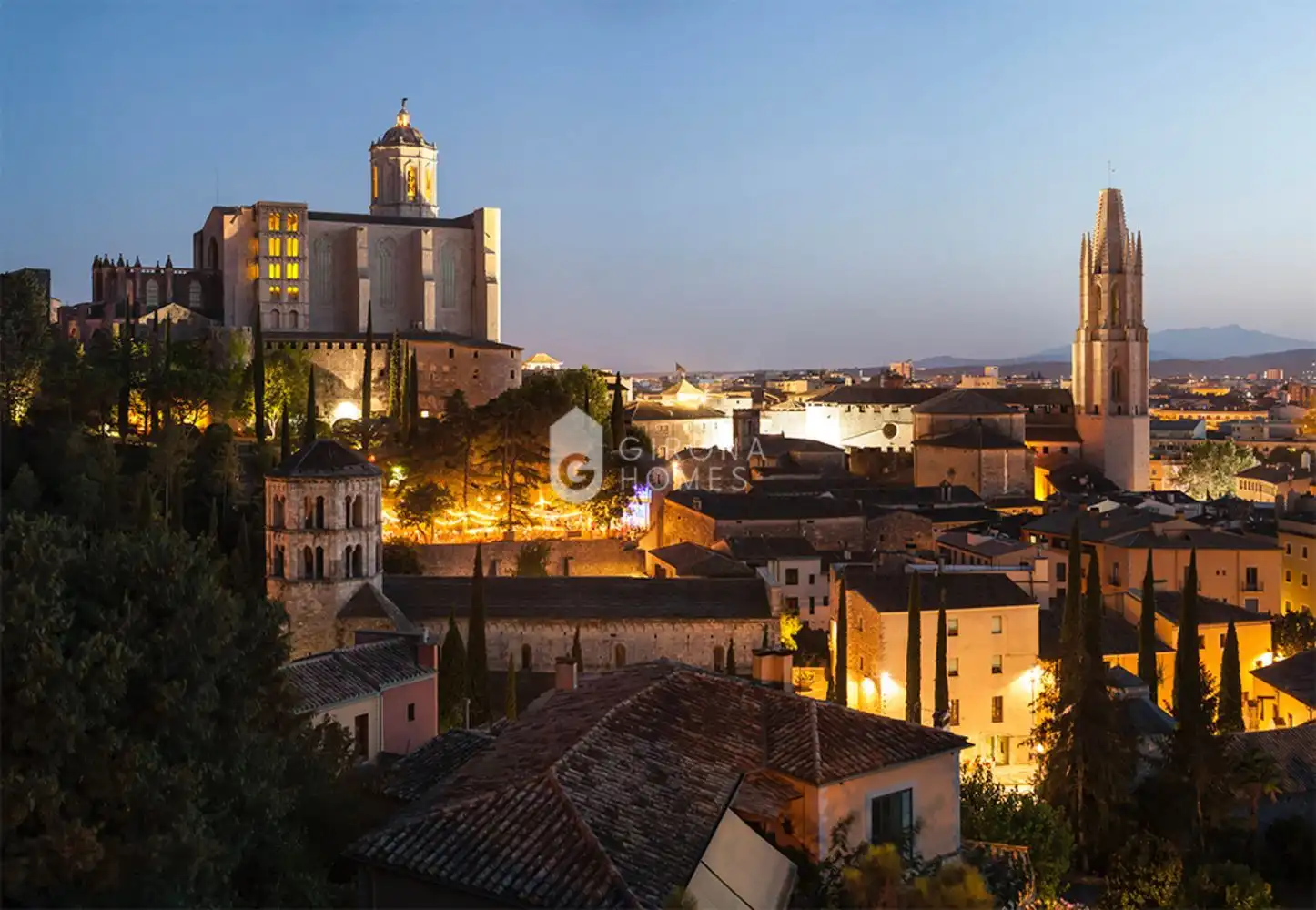 Exterior view of Houses for rent in Girona  with Air Conditioner, Heating and Private garden
