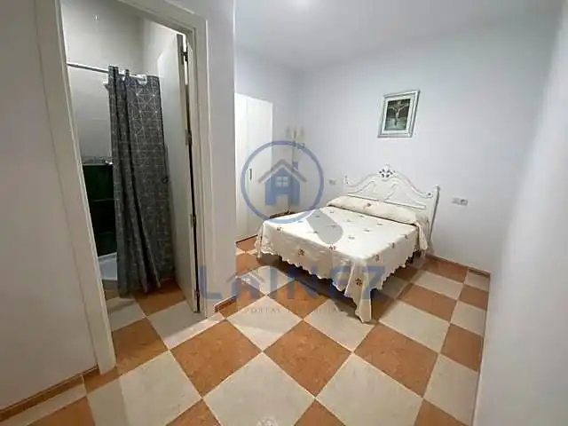 Bedroom of Flat for sale in Los Blázquez  with Air Conditioner, Terrace and Furnished