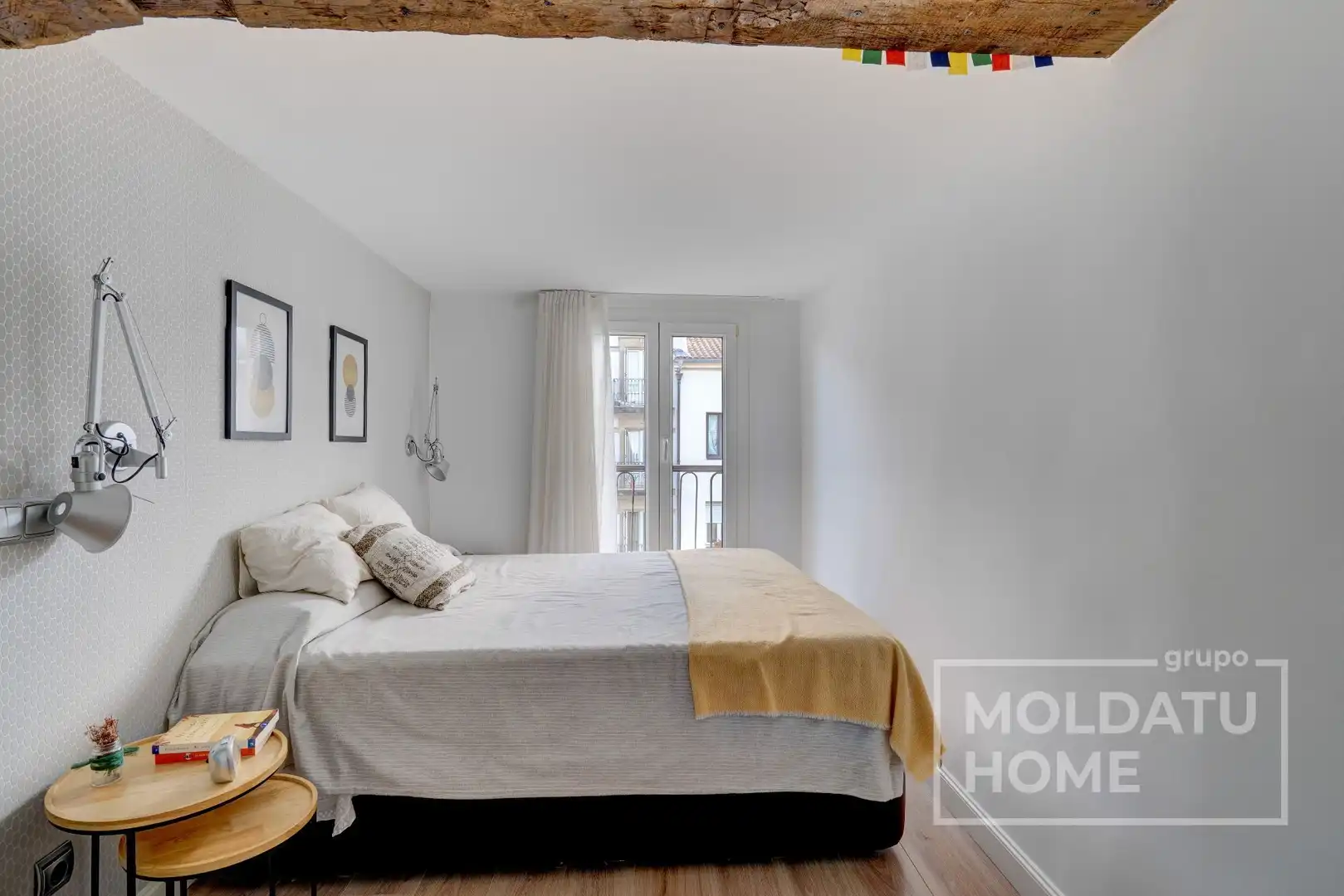 Bedroom of Flat for sale in Parte Vieja