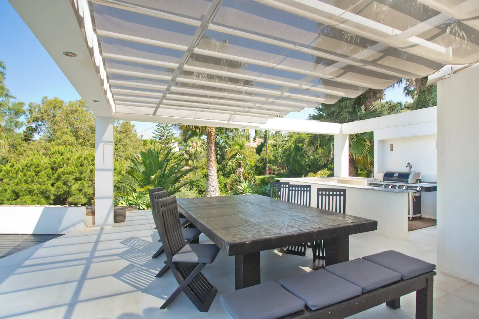 Terraza de Casa o chalet de alquiler en Elviria - Cabopino