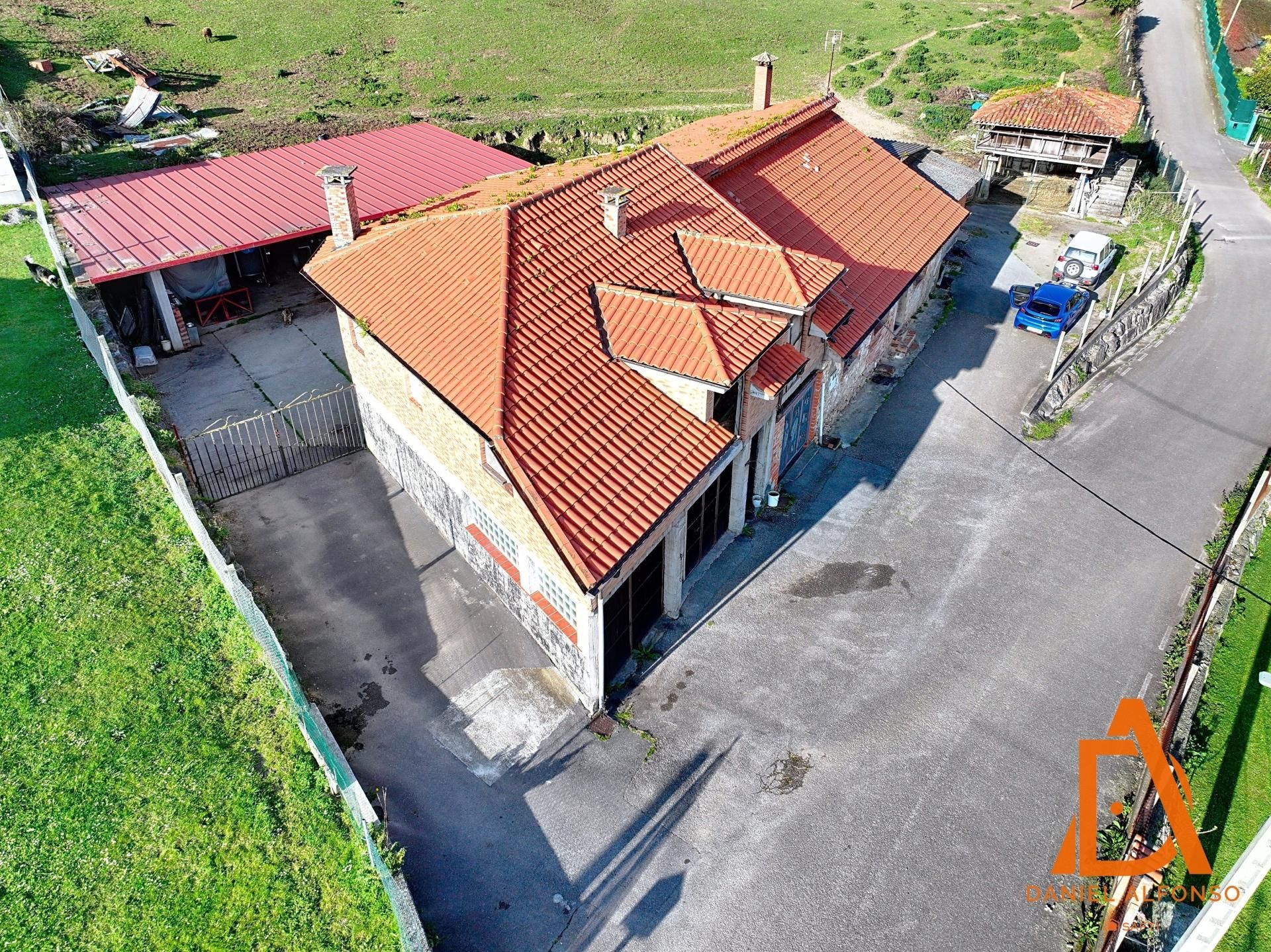Vista exterior de Finca rústica en venda en Gijón 