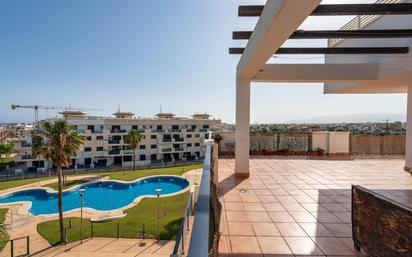 Terrace of Attic for sale in  Almería Capital  with Air Conditioner, Heating and Private garden