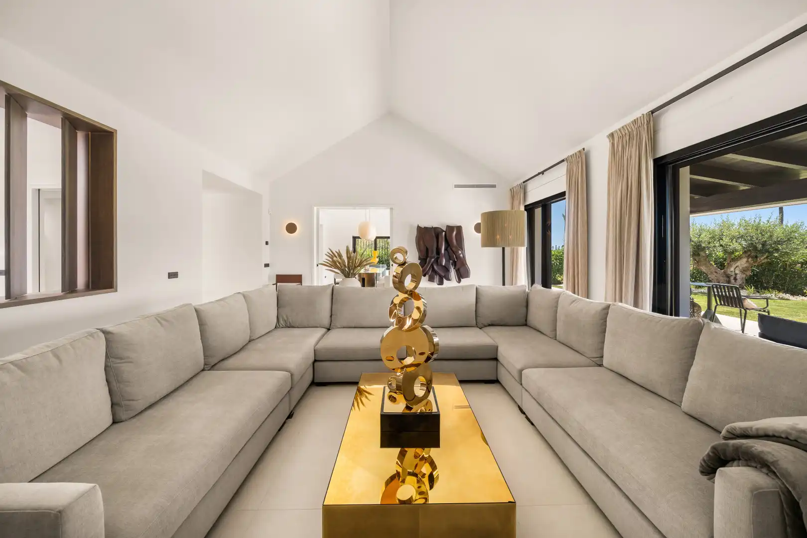 Sala de estar de Casa o chalet en venta en Milla de Oro
