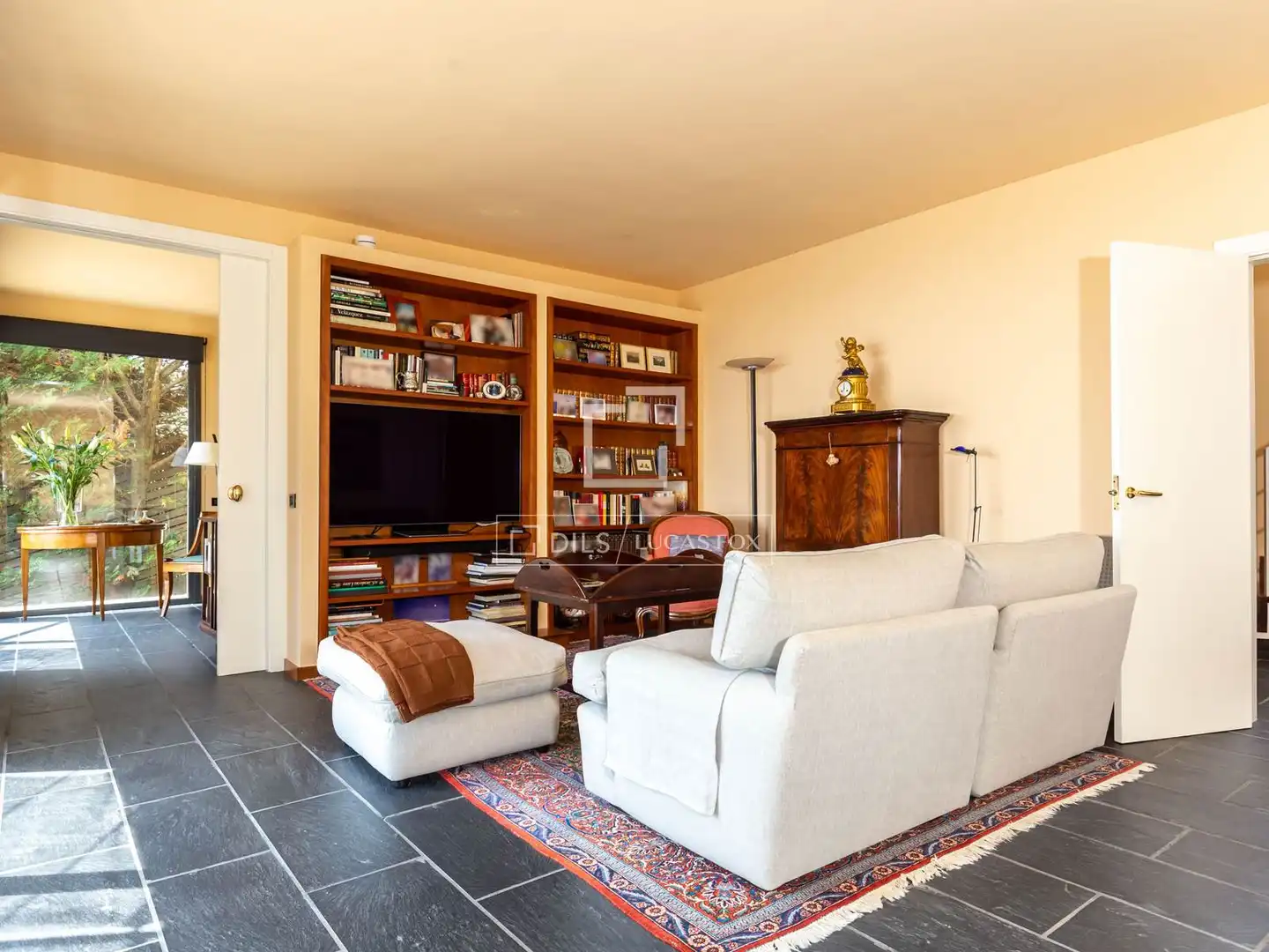 Sala de estar de Casa o chalet en venta en Barcelona con Terraza